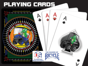 cricket-mini-golf-carts-bicycle-playing-cards
